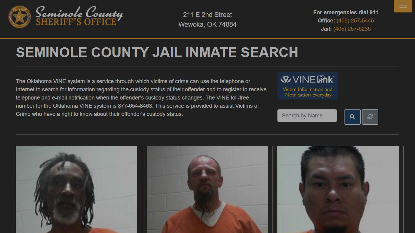 Inmate Search - Seminole County Sheriff's Office